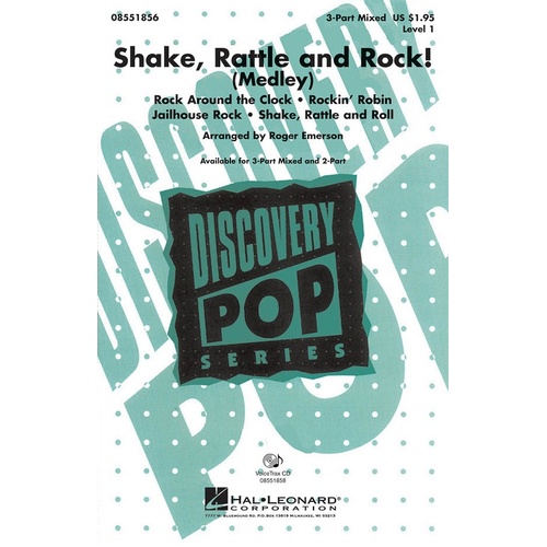 Shake Rattle And Rock! (Medley) ShowTrax CD (CD Only)