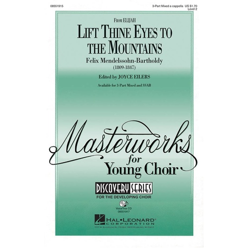 Lift Thine Eyes To The Mountains VoiceTrax CD (CD Only)