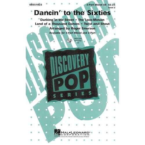 Dancin' to the Sixties 2-Part Choral Score