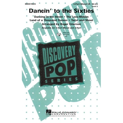 Dancin' to the Sixties 2-Part Choral Score