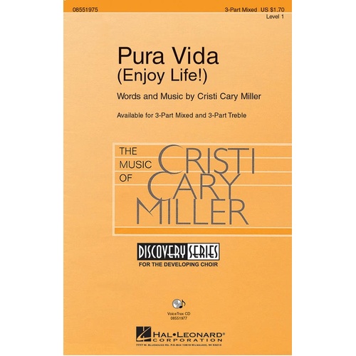 Pura Vida (Enjoy Life) VoiceTrax CD (CD Only)