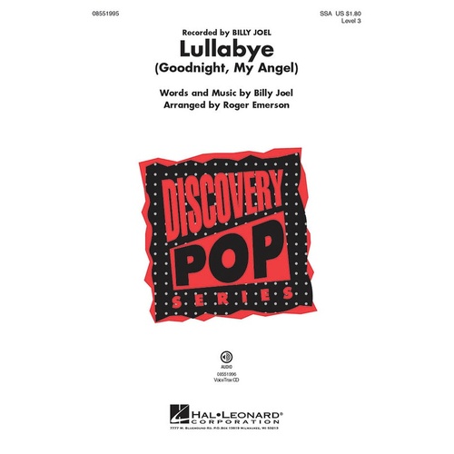 Lullabye (Goodnight My Angel) ShowTrax CD (CD Only)