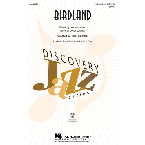 Birdland VChoirTraxCD (CD Only)