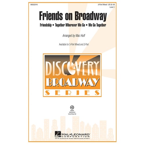 Friends On Broadway VoiceTrax CD (CD Only)