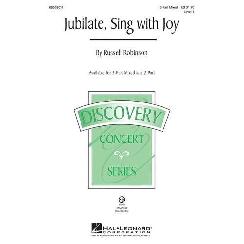Jubilate Sing With Joy VoiceTrax CD (CD Only)