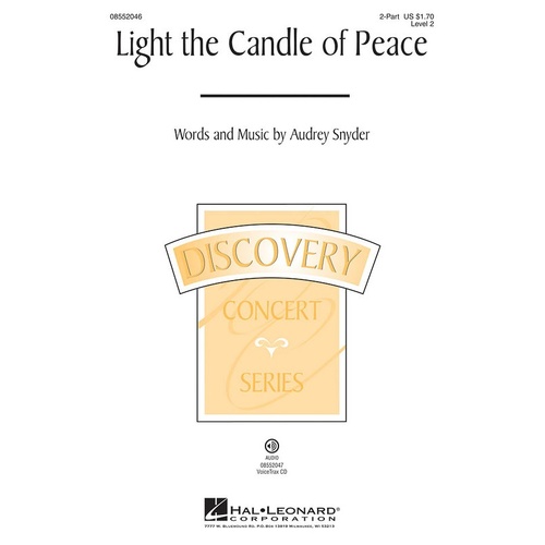 Light The Candle Of Peace VoiceTrax CD (CD Only)