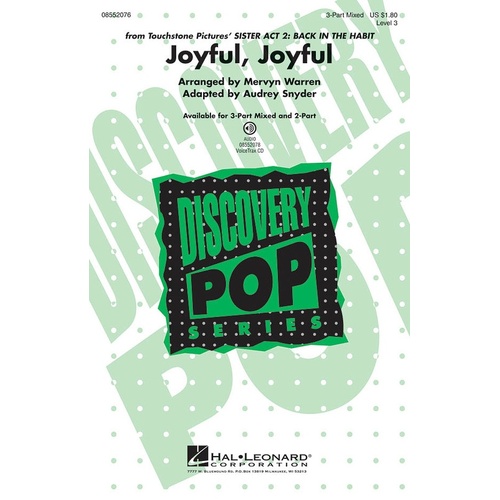 Joyful Joyful VoiceTrax CD (CD Only)