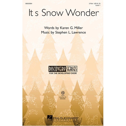 Its Snow Wonder 2Pt (Octavo)