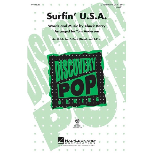 Surfin USA 2Pt (Octavo)