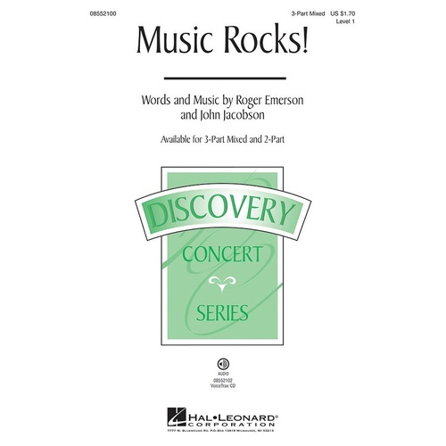 Music Rocks VChoirTrax CD (CD Only)