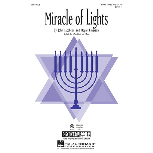 Miracle Of Lights VoiceTrax CD (CD Only)
