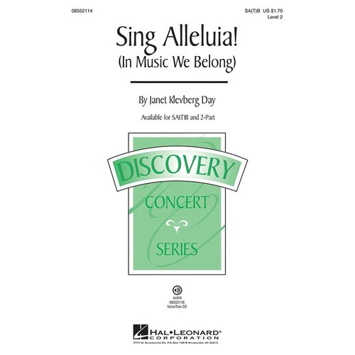 Sing Alleluia SATB (Octavo)