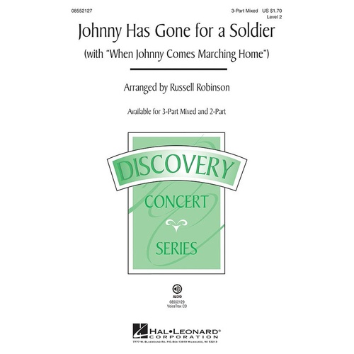 Johnny Has Soldier VChoirTrax CD (CD Only)