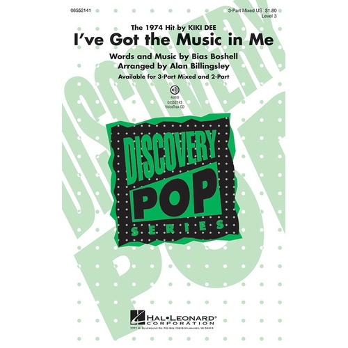Ive Got The Music In Me VoiceTrax CD (CD Only)