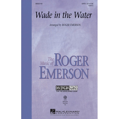 Wade In The Water VoiceTraxCD (CD Only)