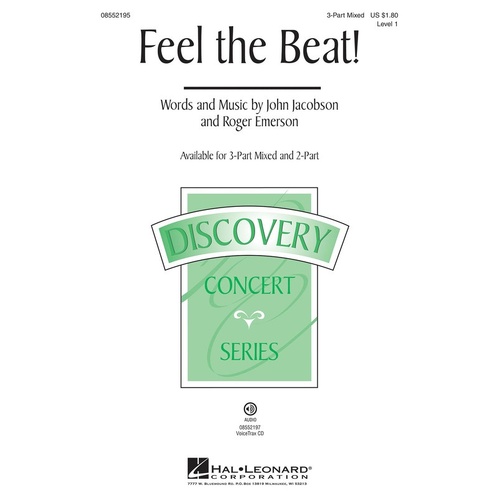 Feel The Beat 2Pt (Octavo)