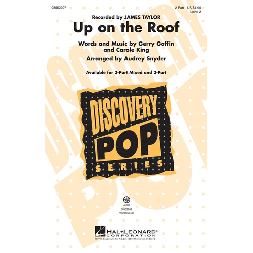 Up On The Roof 2Pt (Octavo)