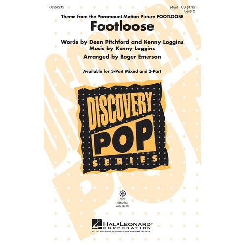 Footloose 2Pt (Octavo)