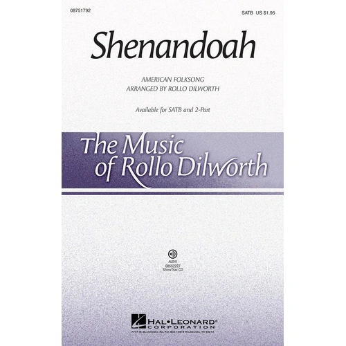 Shenandoah 2-Part Choral Arrangement by Hal Leonard, 16 Pages, Duration: 3:00, Gospel Interpretation