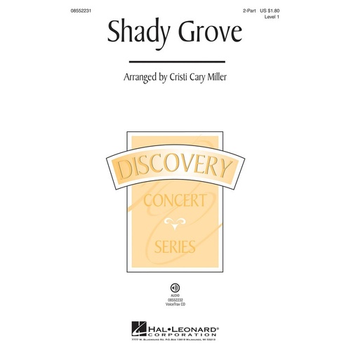 Shady Grove VoiceTraxCD (CD Only)