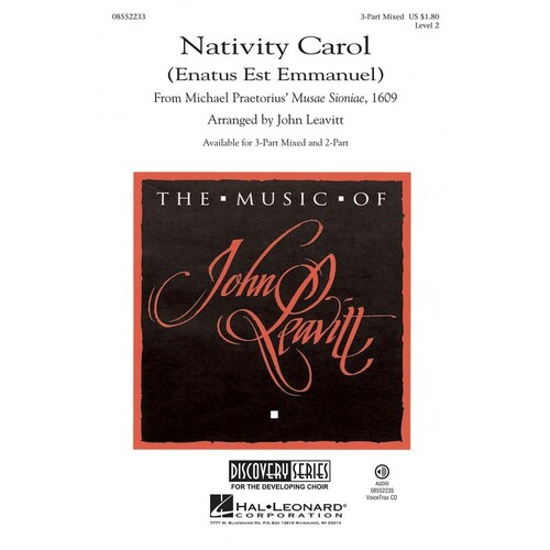 Nativity Carol 2Pt (Octavo)