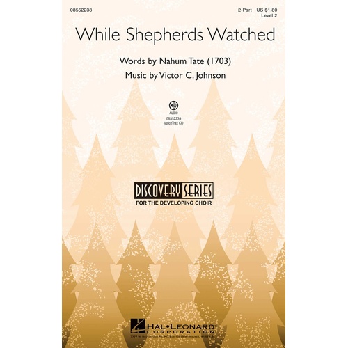While Shepherds Watched VoiceTraxCD (CD Only)