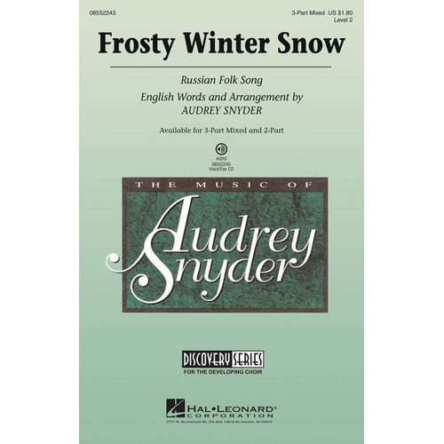 Frosty Winter Snow VoiceTraxCD (CD Only)