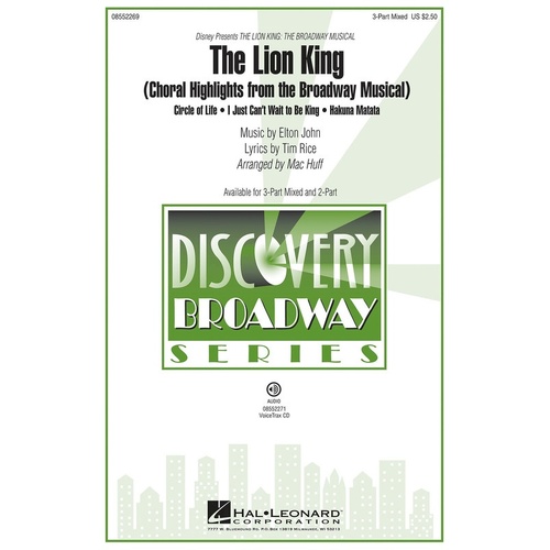 Lion King VoiceTraxCD (CD Only)