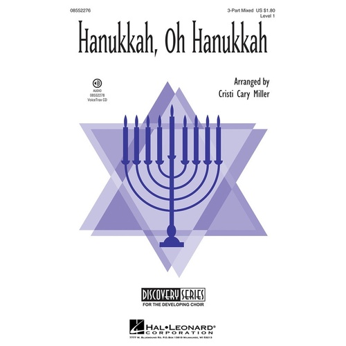 Hanukkah Oh Hanukkah 2Pt (Octavo)