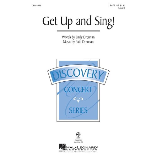 Get Up And Sing SATB (Octavo)