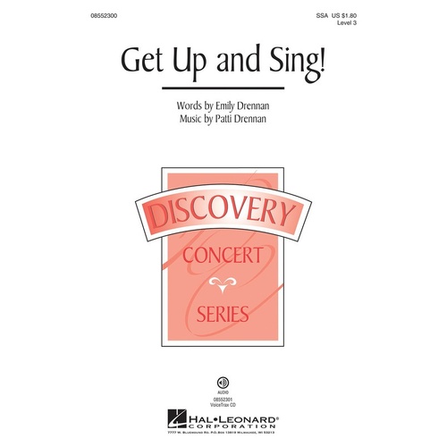 Get Up And Sing SSA (Octavo)