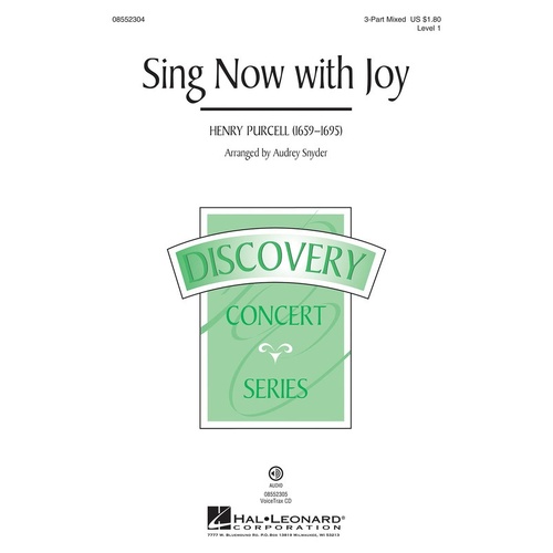 Sing Now With Joy 3Pt Mixed (Octavo)