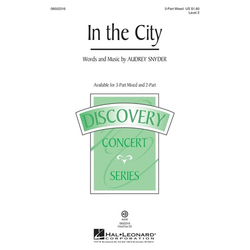 In The City VoiceTrax CD (CD Only)