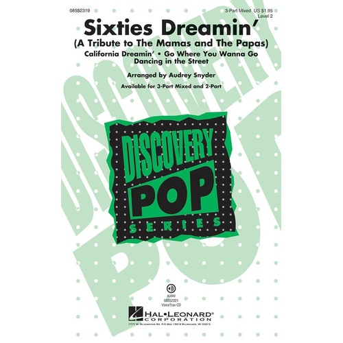 Sixties Dreamin VoiceTrax CD (CD Only)