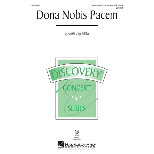 Dona Nobis Pacem VoiceTrax CD (CD Only)