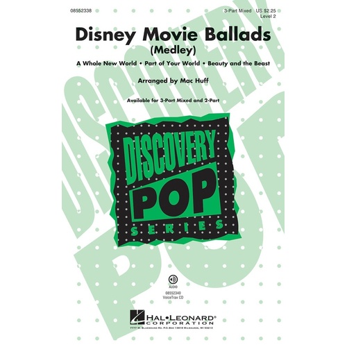 Disney Movie Ballads VoiceTrax CD (CD Only)