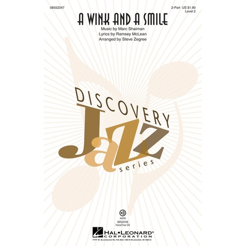 Wink And A Smile 2Pt (Octavo)