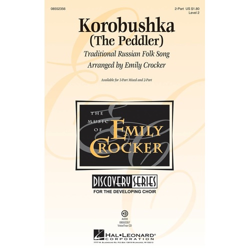 Korobushka 2Pt (Octavo)