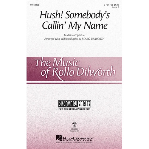 Hush Somebodys Callin My Name VoiceTrax CD (CD Only)