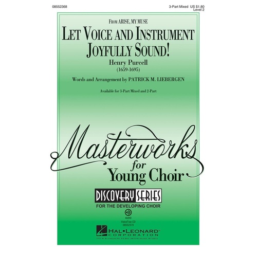 Let Voice And Instrument Joyfully Sound 3Pt Mixe (Octavo)