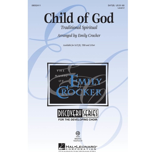 Child Of God SATB (Octavo)