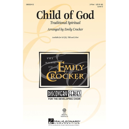 Child Of God 2Pt (Octavo)