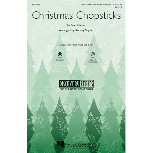 Christmas Chopsticks 2Pt (Octavo)