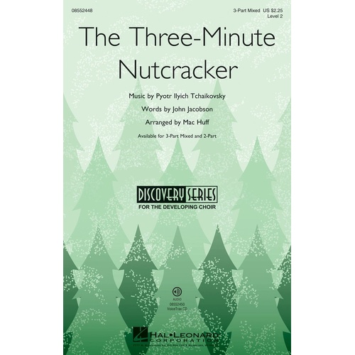 Three Minute Nutcracker 2Pt (Octavo)