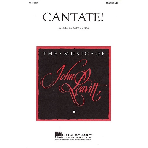Cantate SSA (Octavo)