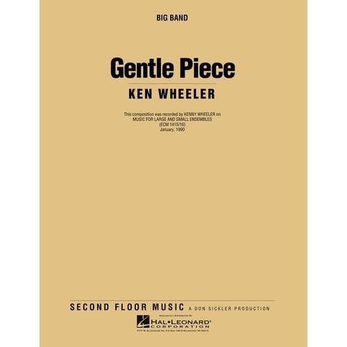 Gentle Piece 2nd Floor Big Band (Music Score/Parts)