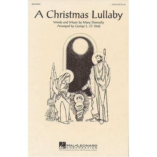 Christmas Lullaby 2 Pt With Opt Flute 