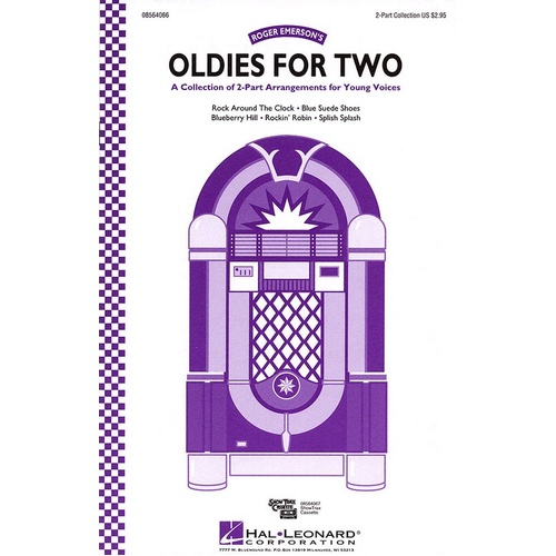 Oldies For Two ShowTrax CD (CD Only)