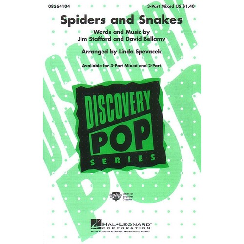 Spiders And Snakes 3 Pt Mixed Arr Spevacek