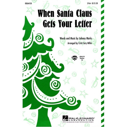 When Santa Gets Your Letter ShowTrax CD (CD Only)